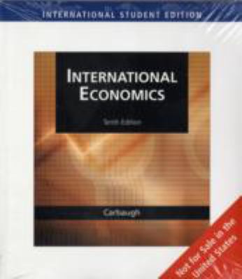International Economics: With Infotrac (Ise) 0324323476 Book Cover
