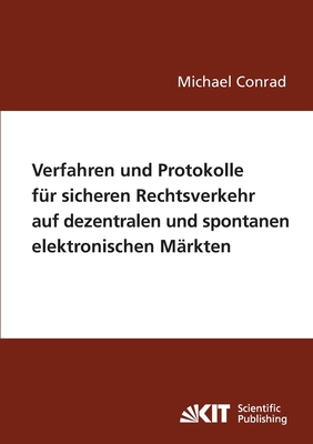 Verfahren und Protokolle für sicheren Rechtsver... [German] 3866445652 Book Cover