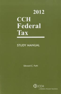 Federal Tax Study Manual (2012) 0808026216 Book Cover