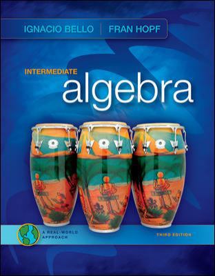 Intermediate Algebra 0073533459 Book Cover