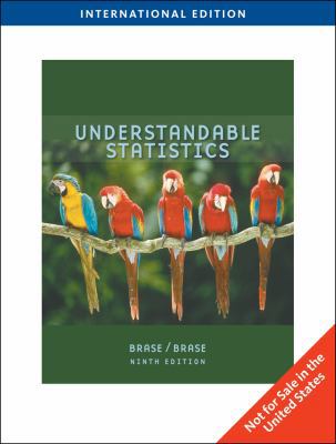 Understandable Statistics: Concepts and Methods [Portuguese_brazilian] 1439050015 Book Cover