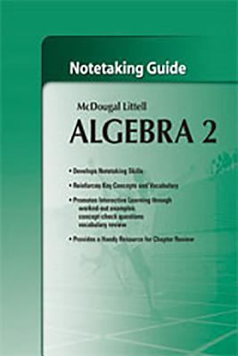 Holt McDougal Larson Algebra 2: Notetaking Guide 061873693X Book Cover