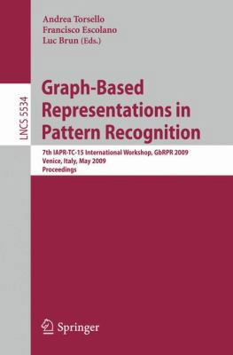 Graph-Based Representations in Pattern Recognit... 3642021239 Book Cover