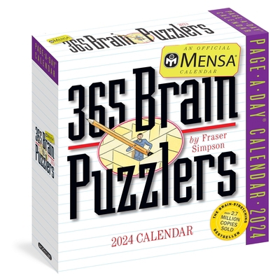 Mensa(r) 365 Brain Puzzlers Page-A-Day Calendar... 152351891X Book Cover