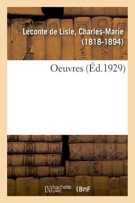 Oeuvres [French] 2329044216 Book Cover