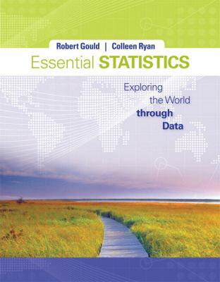 Essential Statistics Plus NEW MyStatLab with Pe... 0321876237 Book Cover