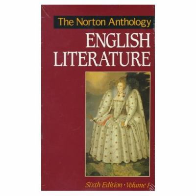 The Norton Anthology of English Literature 0393962881 Book Cover