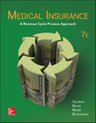 Medical Insurance: A Revenue Cycle Process Appr... 0077840275 Book Cover