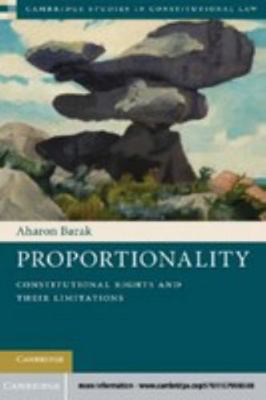Proportionality: Constitutional Rights and Thei... 113922431X Book Cover