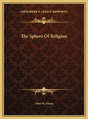 The Sphere Of Religion 116963429X Book Cover