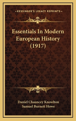 Essentials In Modern European History (1917) 1164804863 Book Cover