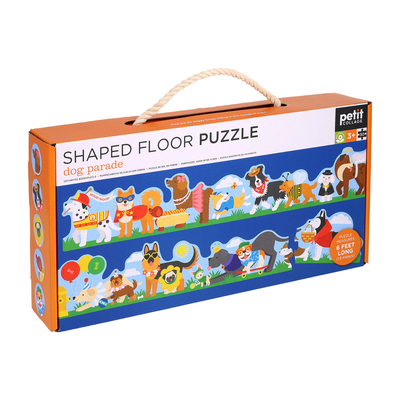Dog Parade Shaped Floor Puzzle 1797246186 Book Cover