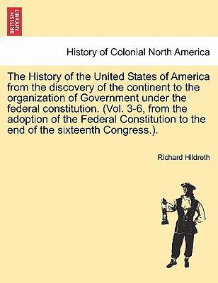 The History of the United States of America fro... 1241561184 Book Cover