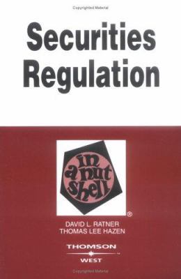 Securities Regulation in a Nutshell 031415518X Book Cover