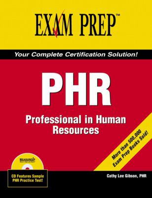 PHR: Professional in Human Resources 0789734508 Book Cover