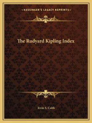The Rudyard Kipling Index 1162894822 Book Cover