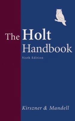 The Holt Handbook, Thumb Cut (with Revised APA,... 1413001793 Book Cover