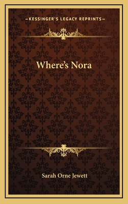 Where's Nora 1168694728 Book Cover