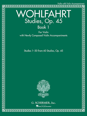 Studies, Op. 45 - Book I: For Violin with Newly... 1495005631 Book Cover