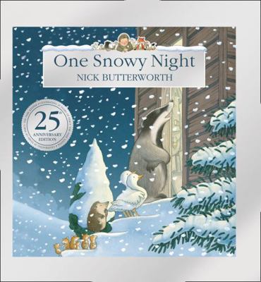 One Snowy Night (25th Anniversary Edition) 0007594437 Book Cover