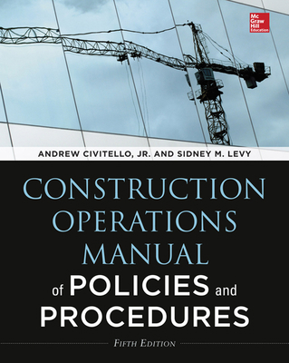 Construction Operations Manual of Policies and ... 1265898006 Book Cover