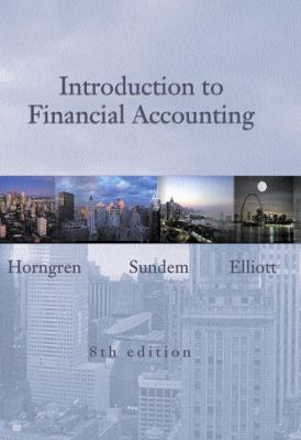 Introduction to Financial Accounting and Studen... 0130720135 Book Cover