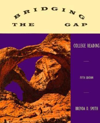 Bridging the Gap: College Reading B0039HZ0A6 Book Cover