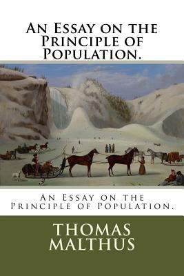 An Essay on the Principle of Population. 1985822954 Book Cover