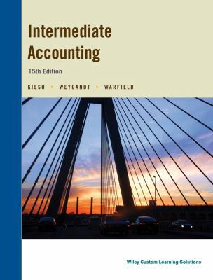 Intermediate Accounting 15th Ed W/study Guide