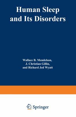 Human Sleep and Its Disorders 146842291X Book Cover