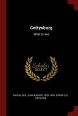 Gettysburg: What to See 1375861573 Book Cover