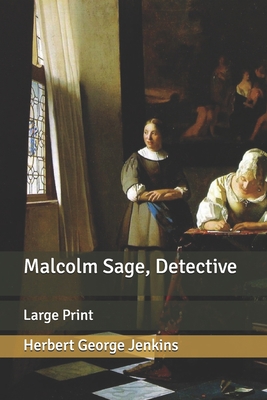 Malcolm Sage: Detective: Large Print B088JQ6RWG Book Cover