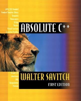 Absolute C++ 0201709279 Book Cover