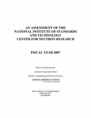 An Assessment of the National Institute of Stan... 030911179X Book Cover