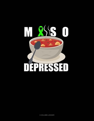 Miso Depressed: 3 Column Ledger 1676001557 Book Cover