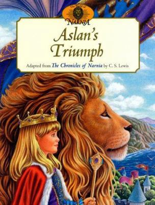 Aslan's Triumph (The World of Narnia Series) 006443575X Book Cover