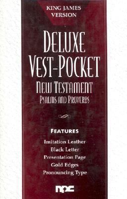 Deluxe Vest-Pocket New Testament with Psalms an... 0834003309 Book Cover