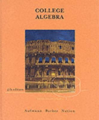 College Algebra 0618130748 Book Cover