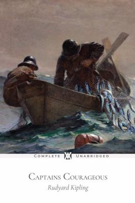 Captains Courageous: With 21 Original Illustrat... 1649650108 Book Cover