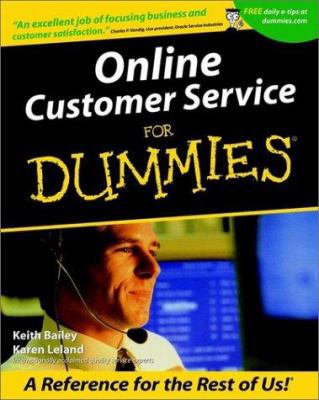 Online Customer Service for Dummies? 076455316X Book Cover