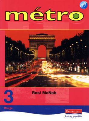 Metro 3 Rouge Pupil Book Euro Edition 0435379925 Book Cover