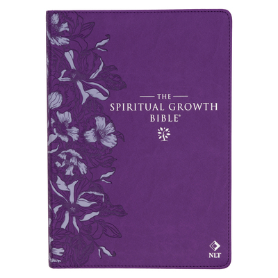 The Spiritual Growth Bible, Study Bible, NLT - ... 1639521283 Book Cover