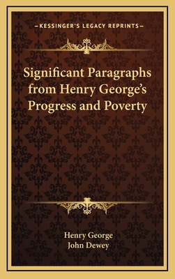 Significant Paragraphs from Henry George's Prog... 1168988144 Book Cover