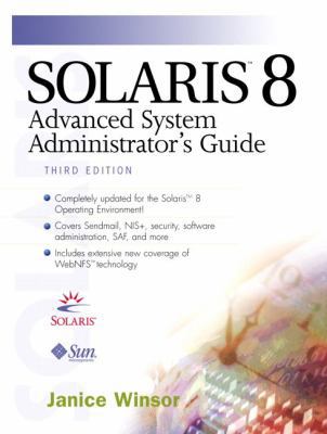Solaris 8 Advanced System Administrator's Guide... 0130277037 Book Cover