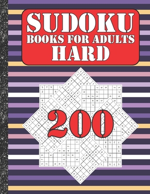 Sudoku books for adults hard: 200 Sudokus from ... B086PTDQNH Book Cover