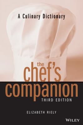 The Chef's Companion: A Culinary Dictionary 047139842X Book Cover