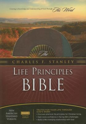 Charles F. Stanley Life Principles Bible-NASB 1418542024 Book Cover