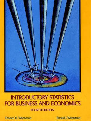 Introductory Statistics for Business and Economics 047161517X Book Cover