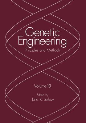 Genetic Engineering: Principles and Methods 1461570832 Book Cover