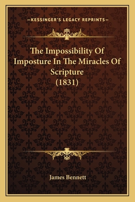 The Impossibility Of Imposture In The Miracles ... 1166305171 Book Cover